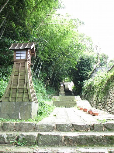鏡川町の石段8