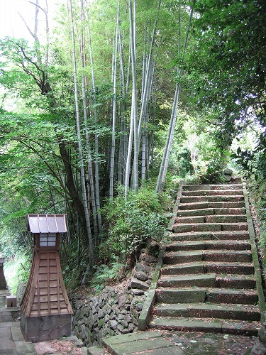 鏡川町の石段11