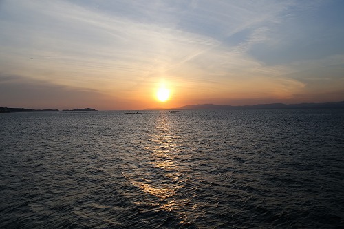 小浜の夕陽1