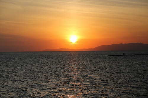 小浜の夕陽5
