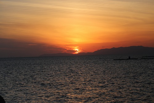 小浜の夕陽12