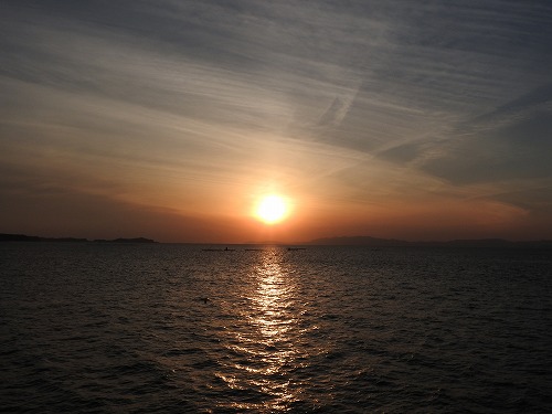 小浜の夕陽17