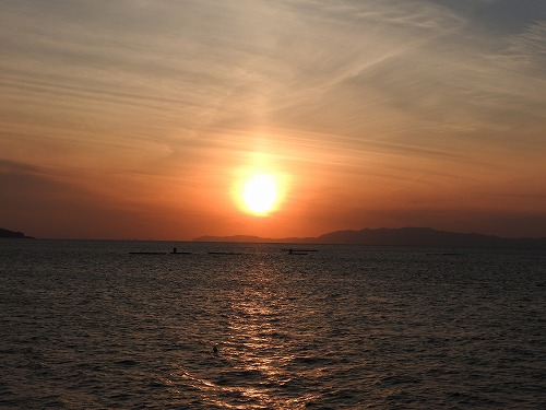 小浜の夕陽20