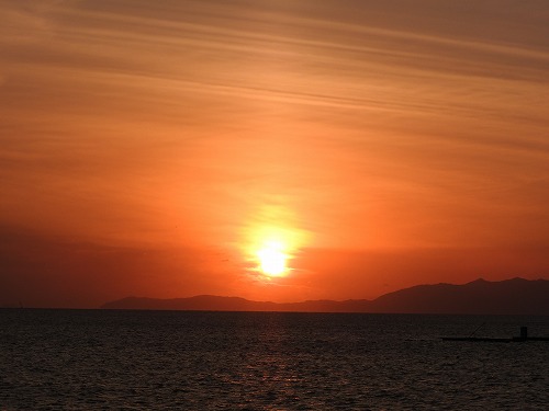 小浜の夕陽7