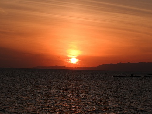小浜の夕陽9