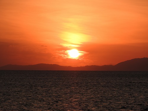 小浜の夕陽10